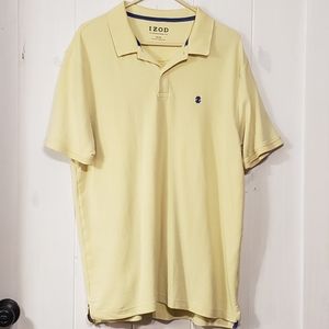Men's XL: 'IZOD' Yellow Polo Shirt